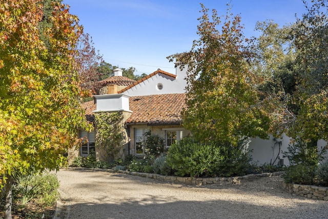 view of front of house