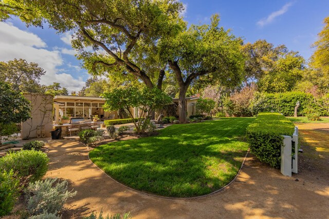 708 Cuyama Rd, Ojai, CA 93023 - view of yard