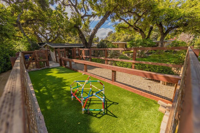 708 Cuyama Rd, Ojai, CA 93023 - view of home's community with a yard