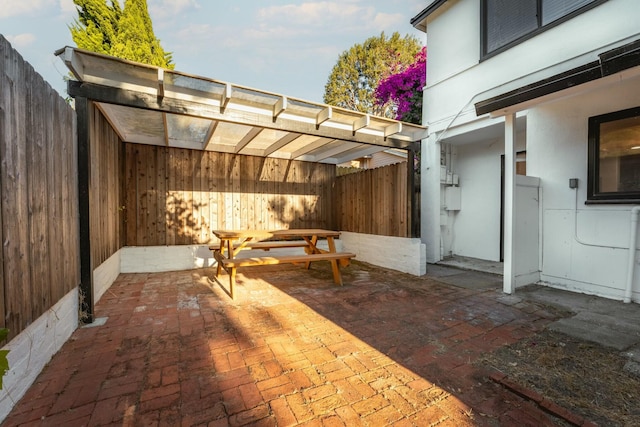 view of patio / terrace