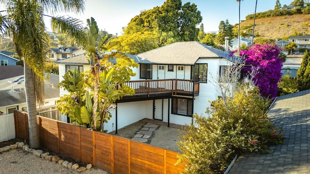 view of rear view of house