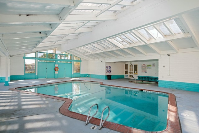 view of pool