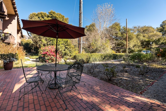 view of patio