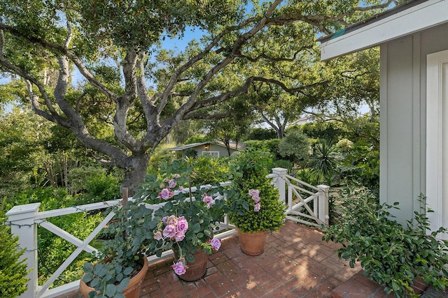 view of patio