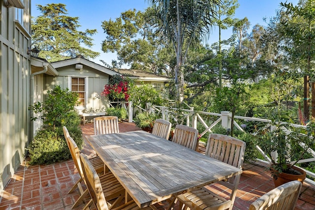 deck featuring a patio