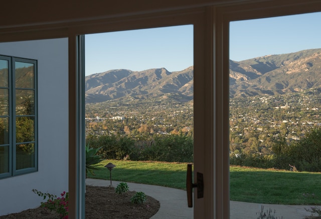 property view of mountains