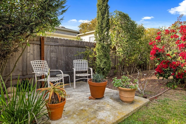 view of patio