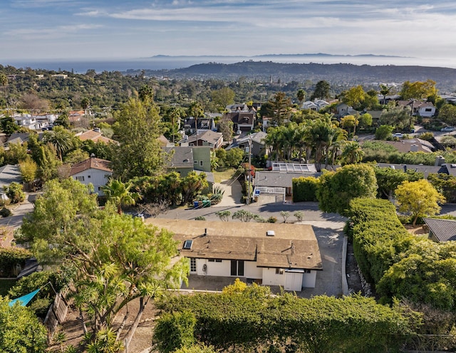 birds eye view of property featuring a residential view