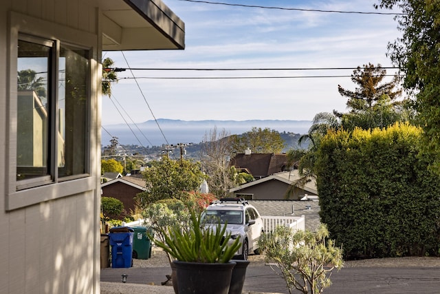 view of mountain feature