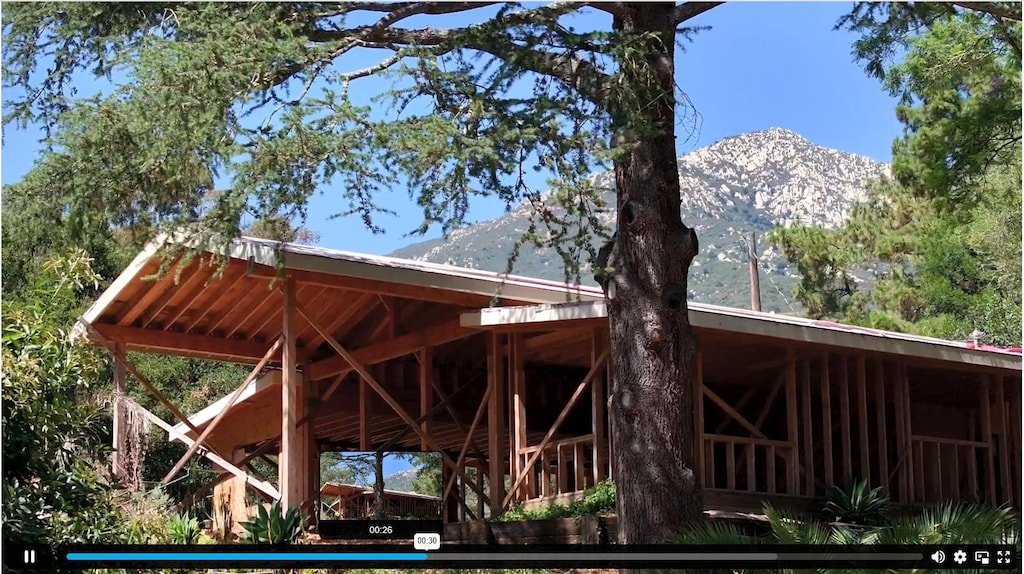 view of property's community featuring a mountain view