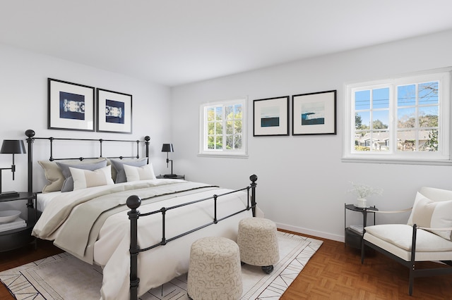 2385 Janin Pl, Solvang, CA 93463 - bedroom with parquet flooring