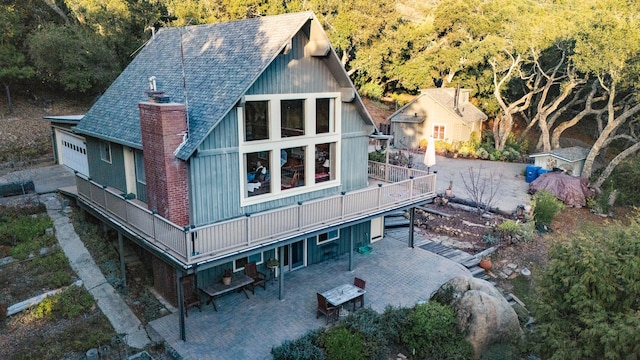 exterior space with a patio area