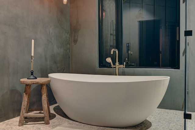 670 Santa Lucia Ave, Los Osos, CA 93402 - bathroom featuring a freestanding bath and a sink