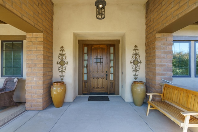 view of entrance to property