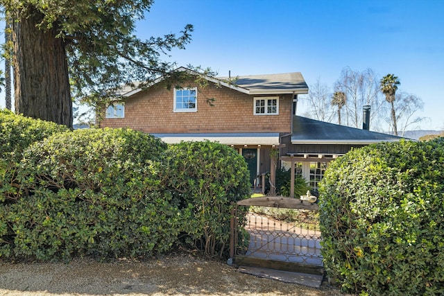 view of front of house