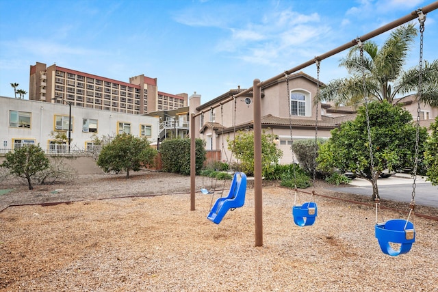 exterior space with playground community