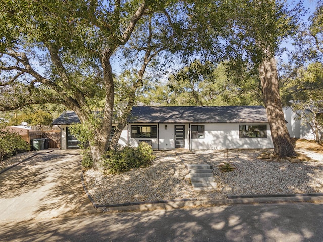 view of ranch-style house