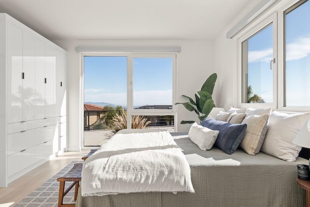 153 Nob Hill Ln, Ventura, CA 93003 - bedroom featuring wood finished floors and access to exterior