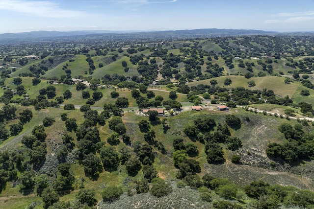 3776 Live Oak Rd, Santa Ynez, CA 93460 - birds eye view of property with a mountain view