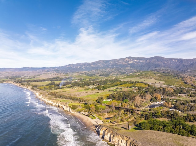 property view of mountains with a water view