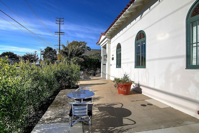 view of patio