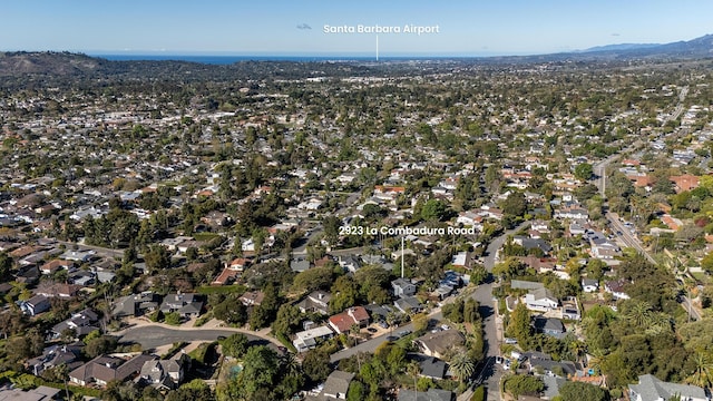 birds eye view of property featuring a residential view