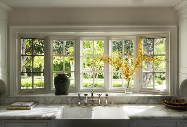 2760 Sycamore Canyon Rd, Santa Barbara, CA 93108 - interior space featuring a sink and plenty of natural light