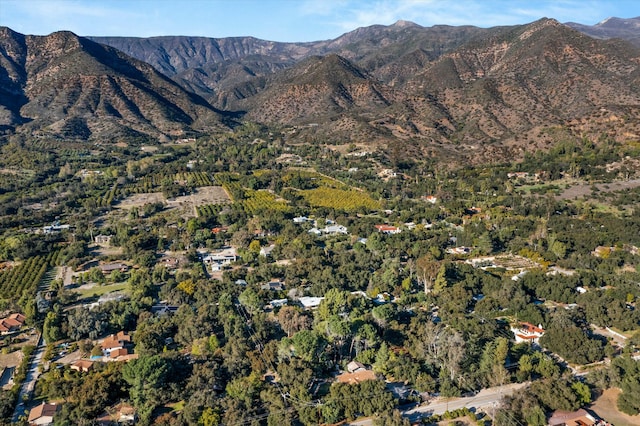 view of mountain feature