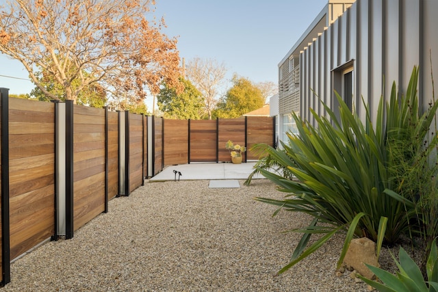 903 W Mission St, Santa Barbara, CA 93101 - view of yard featuring a fenced backyard and a patio area