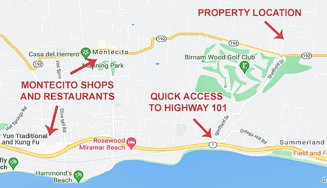 map location