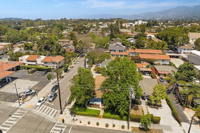 334 W Mission St, Santa Barbara, CA 93101 - aerial perspective of suburban area with mountains