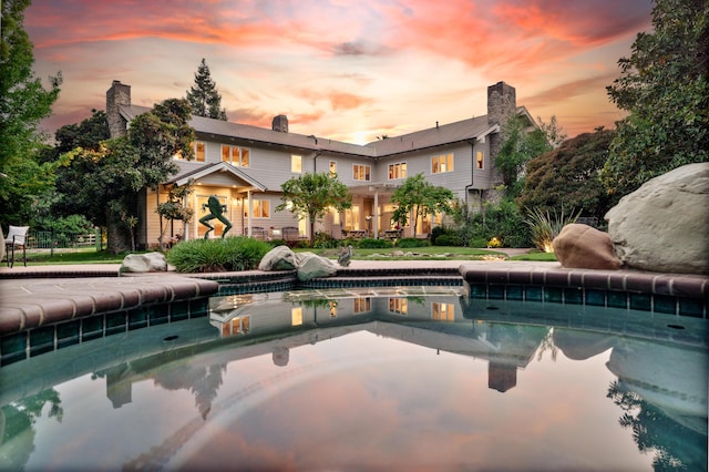 741 Saddle Ln, Ojai, CA 93023 - outdoor pool with a patio