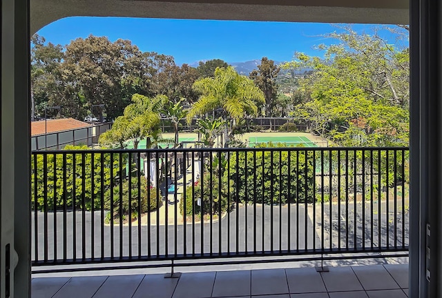 exterior space featuring a community pool