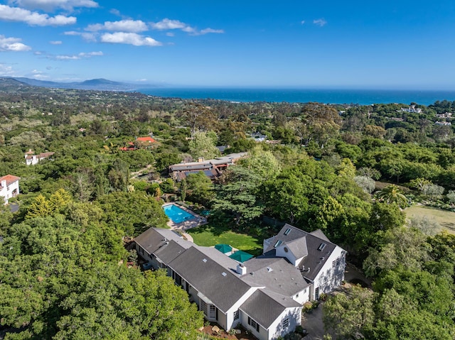 935 Arcady Rd, Santa Barbara, CA 93108 - bird's eye view featuring a wooded view