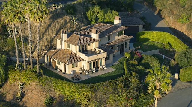 aerial view
