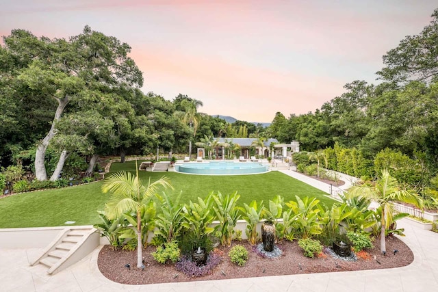 2084 E Valley Rd Unit 1, Santa Barbara, CA 93108 - surrounding community with a yard and a pool