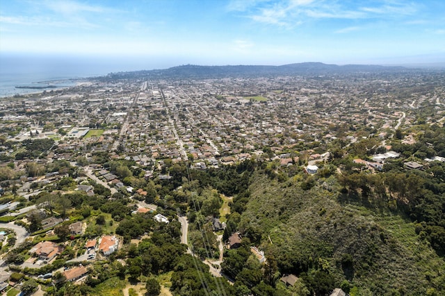 1435 Sycamore Canyon Rd, Santa Barbara, CA 93108 - aerial view of property and surrounding area with a mountainous background