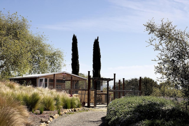 2794 Kara Ln, Solvang, CA 93463 - exterior space with an outdoor structure