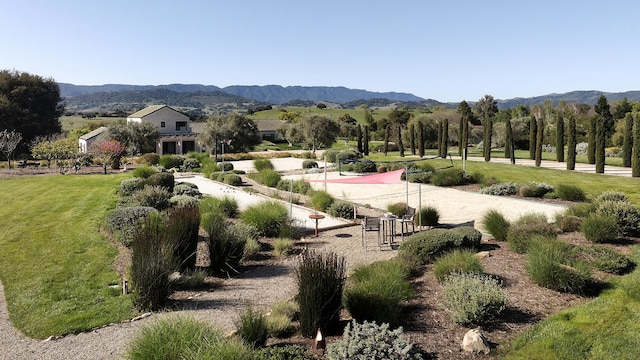 2794 Kara Ln, Solvang, CA 93463 - surrounding community featuring a mountain view and a lawn