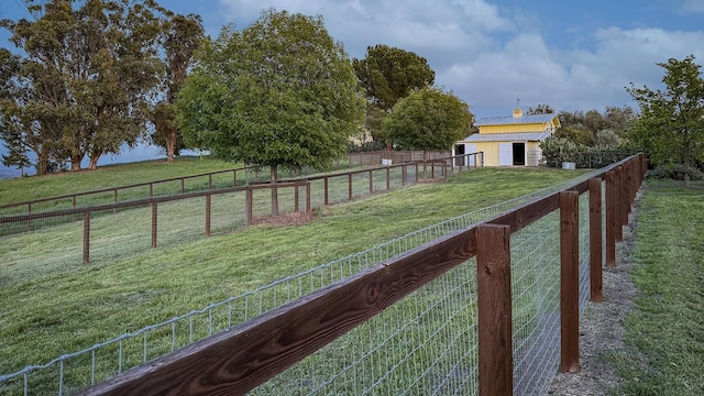 2852 Tapadero Rd, Solvang, CA 93463 - view of yard with fence and a rural view
