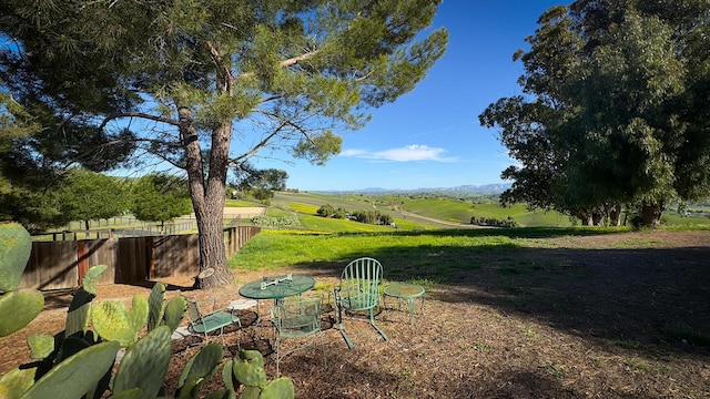 2852 Tapadero Rd, Solvang, CA 93463 - view of yard featuring fence