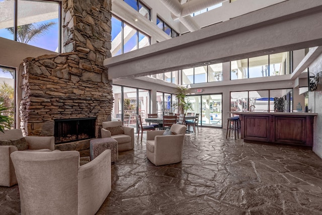 view of community lobby