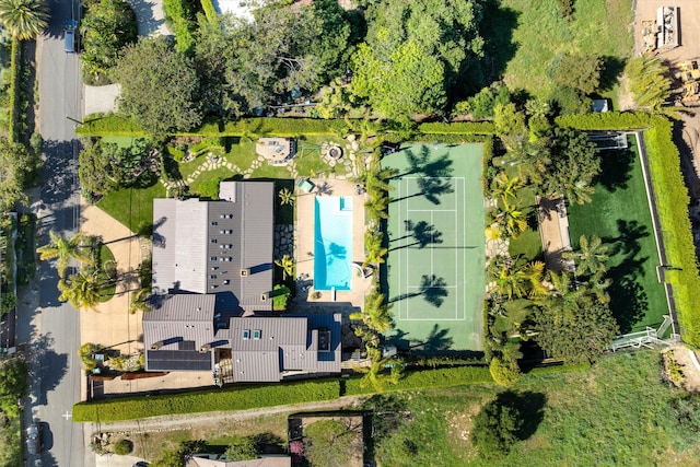 drone / aerial view