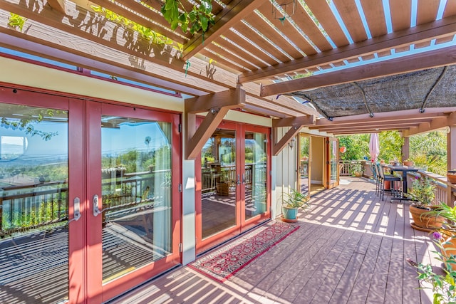 2760 Williams Way, Santa Barbara, CA 93105 - exterior space with french doors