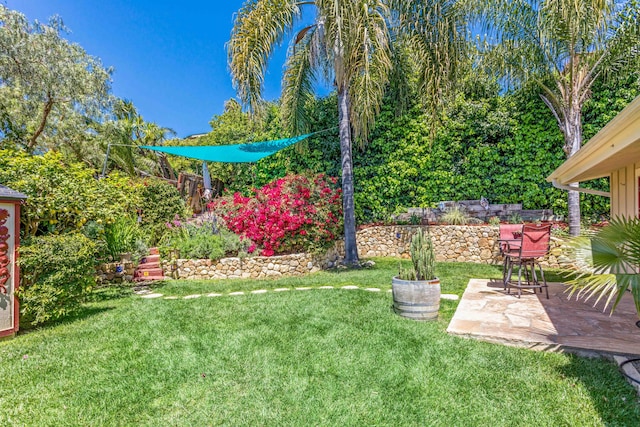 2760 Williams Way, Santa Barbara, CA 93105 - view of yard featuring a patio