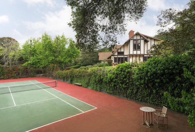 view of sport court