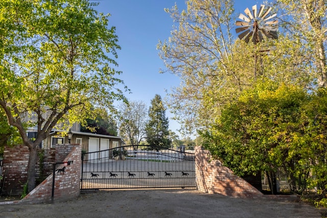 view of gate