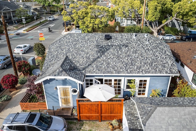 drone / aerial view