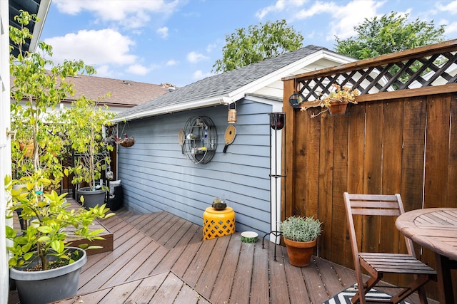 exterior space with fence