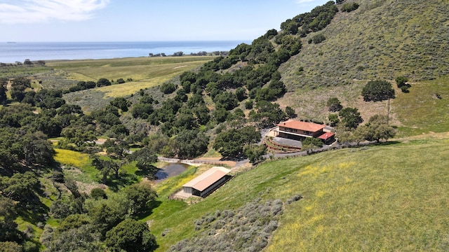 35 Hollister Ranch Rd, Goleta, CA 93117 - aerial overview of property's location featuring a nearby body of water